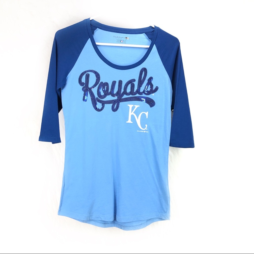 Kansas City Royals Women’s sequined small baseball
